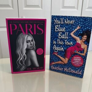 Paris Hilton Memoir and Heather McDonald Books